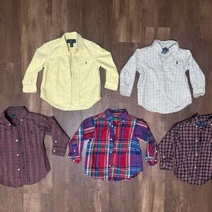2t Ralph Lauren Long Sleeve Shirts